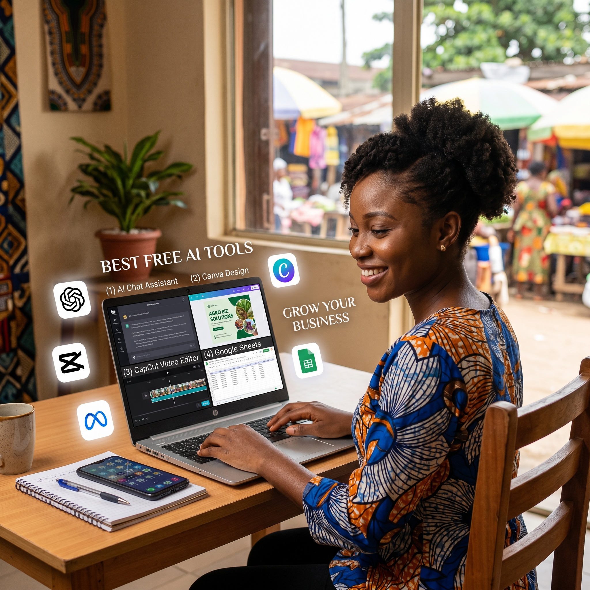 best free AI tools for African entrepreneurs