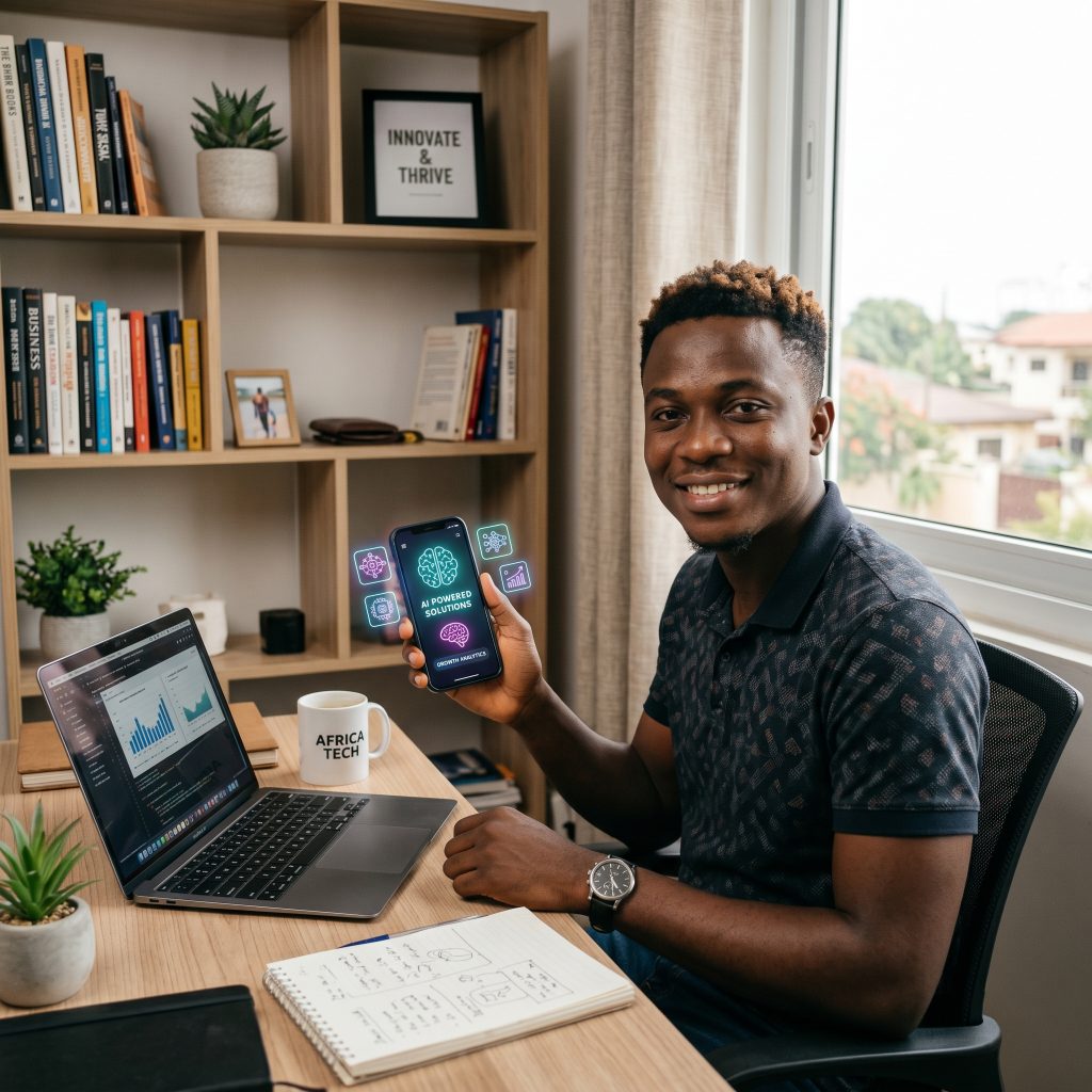 AI side hustles with a smartphone
